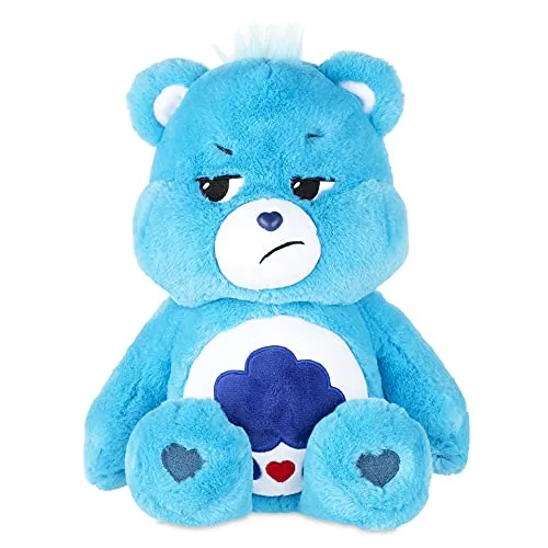 Care Bears 22062 Plush Grumpy Bear, Collectable Cute Plush Toy,Cute Teddies Suitable for Girls and Boys Aged 4 Years +,Red,14 Inch Medium