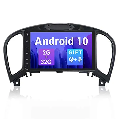SXAUTO Android 10 Doppia Din Autoradio Compatibile Juke J15 (2012-2019) - Gratuita Camera Microfono - [2G/32G] - Supporto MirrorLink 4G WiFi DAB Bluetooth5.0 Volante Google Carplay - 8 Pollici