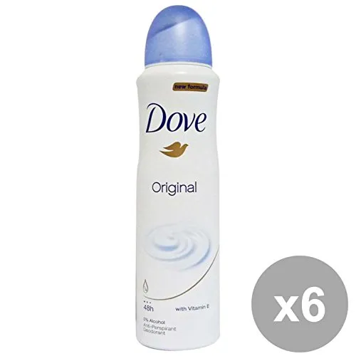 DOVE Set 6 Deodorante Spray Original 150 Ml. Cura Del Corpo