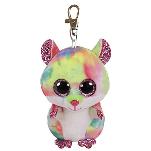 Ty- Portachiavi Beanie BOO'S Rodney, Colore Colorato, 1607-36558