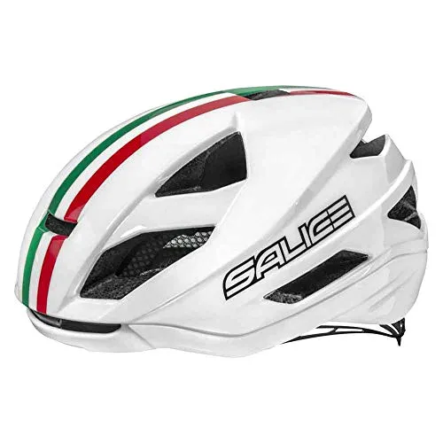 SALICE Casco Bike TG. 56-62 Bianco Italia Unisex Adulto