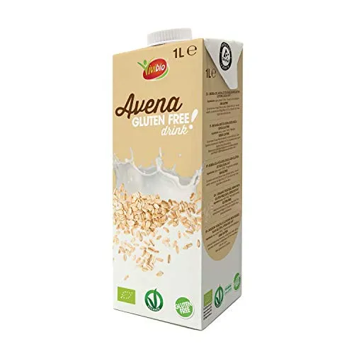 Vivibio Bevanda Avena Drink senza Glutine Bio - 6 bottiglie da 1 l