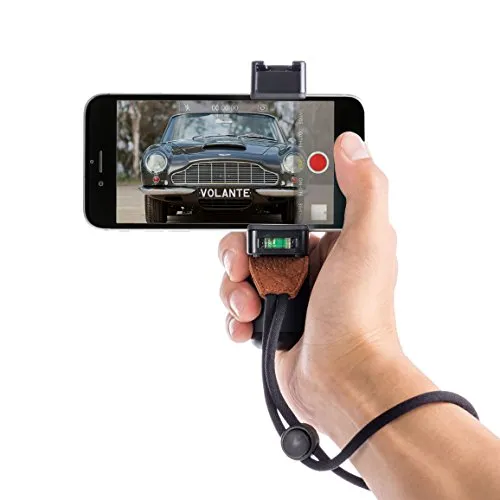 Focu Grip Mono Pod–supporto treppiede per Smartphone, stabilizzatore maniglia appoggio per foto & Film (iPhone 4 4s 5 5S 5 C 6 6S 7 7 Plus Communication, Galaxy S4 S5 S6 S7 S8,Huawei P8 P9 P10 Mount)