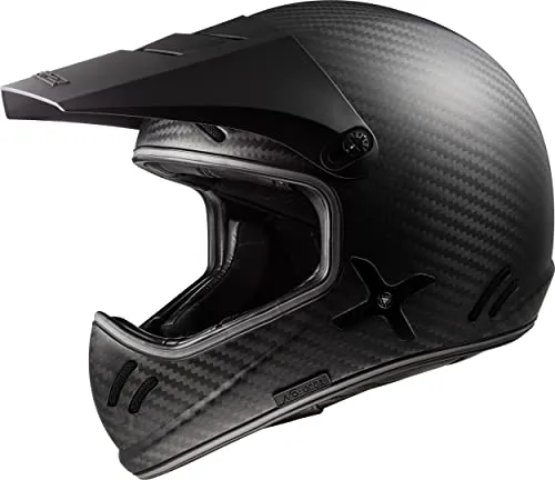 LS2 MX471 Xtra Casco (Black/Carbon,L)