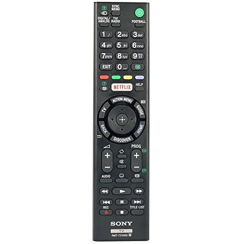 Telecomando per Sony KD65X8509C Bravia Smart 3D Ultra HD 4k 65" LED TV - Con due batterie AAA 121AV incluse