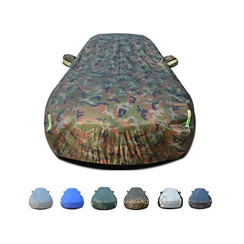 YSNUK Car cover Copriauto For Grand Vitara SUV - Coperture Complete For Veicoli Antisolari Con Protezione UV For Pioggia E Pioggia Con Cinturini E Strisce Riflettenti - Grandi - 6 Colori Opzionali Ber