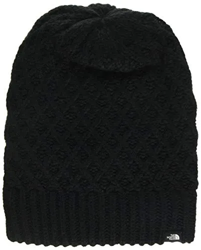 The North Face Shinsky Beanie, Berretto Donna, Nero (Tnfblkxstitch), Taglia unica