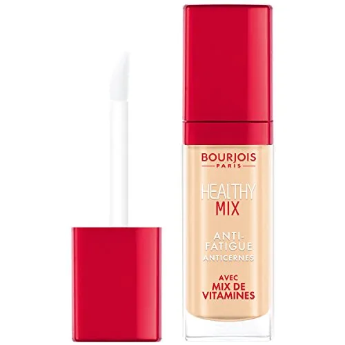 Bourjois Concealer Healthy Mix Anti-Fatigue, Correttore Occhiaie Liquido e Coprente, 52 Medium