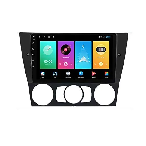 TypeBuilt Autoradio 9" Schermo Touch Scree per BMW 3 Series E90 E91 E92 E93,Autoradio 2 DIN Navigatore GPS Dvd USB SD Wi-Fi Bluetooth Autoradio Navigatore Mirrorlink,C150