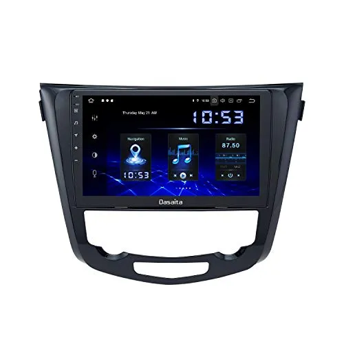 Dasaita 10.2" Android 10.0 Autoradio Bluetooth Vivavoce Carplay per Nissan X-Trail Qashqai j11 Rouge 2014-2018 Stereo Auto con Schermo 1280*720 Supporto GPS WiFi USB FM/AM 4G/64G