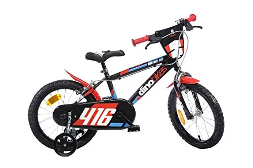 Dinobikes Dino Bikes – 416US Bicicletta Ragazzo Marca 16 Pollici di 5 a 8 Anni