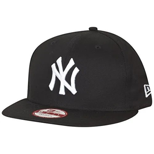 New Era - Cap MLB 9fifty NY Yankees, Baseball Beretto unisex, Nero/Bianco(Black/White), Large (Taglia produttore: Medium/Large)
