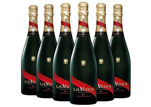 Champagne Brut AOC - Cordon Rouge - G.H. Mumm - 6 x 0,75 l.