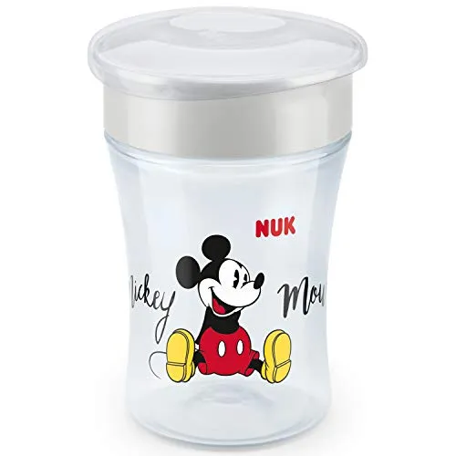 NUK Magic Cup, Bicchiere Antigoccia, Multicolore (Mickey Mouse ), 230 ml