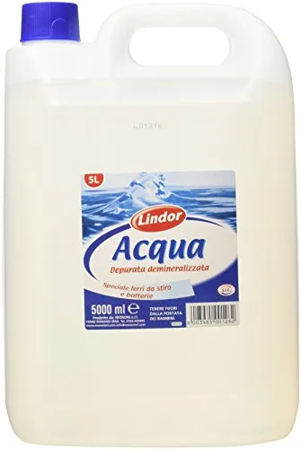 Lindor Acqua Demineralizzata Brocca 5000Ml