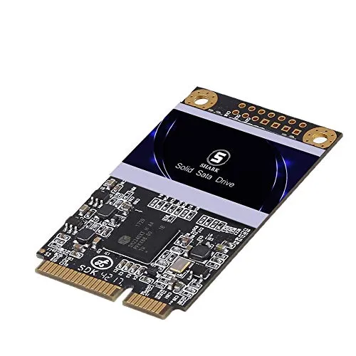 SSD mSATA 250GB Shark Interno Allo Stato Solido Drive Desktop Portatile Ad Alte Prestazioni Hard Disk 32GB 60GB 64GB 120GB 240GB 250GB 480GB 500GB (250Gb, MSATA)