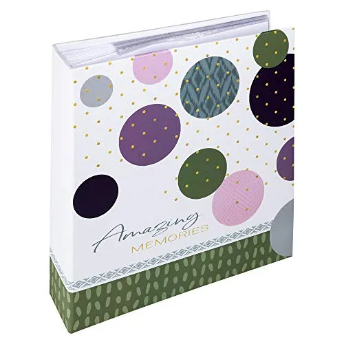 Walther Design Amazing Memories Album Foto, Verde, 200 Fotos 13x18 Cm