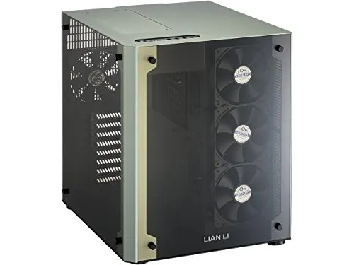 Lian Li PC-O8WGN computer case Cubo Nero, Verde