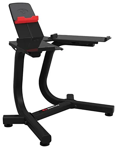 Bowflex 552I E1090I Selecttech, Supporto per Bilanceri Regolabili Unisex – Adulto, Nero, L