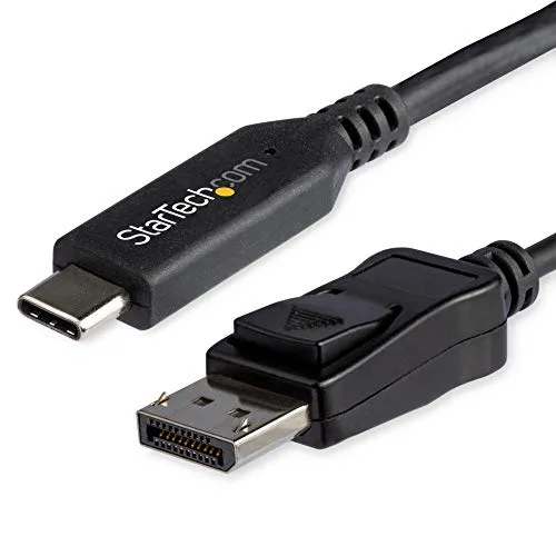 StarTech.com Cavo Adattatore DisplayPort USB-C da 1,8m - 8K 60Hz - Adattatore Video USB-C - Compatibile Thunderbolt 3 - HBR3