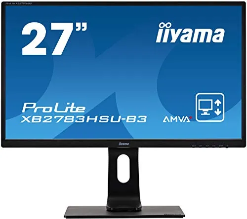 iiyama ProLite XB2783HSU-B3 monitor piatto per PC 68,6 cm (27") Full HD LED Opaco Nero