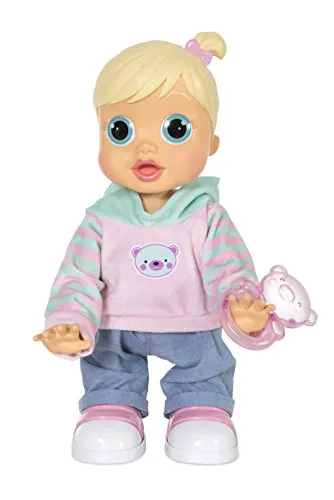 IMC Toys 96325 Baby Wow Zoe - Bambola impara ad alzarsi e caminare, 3 anni+