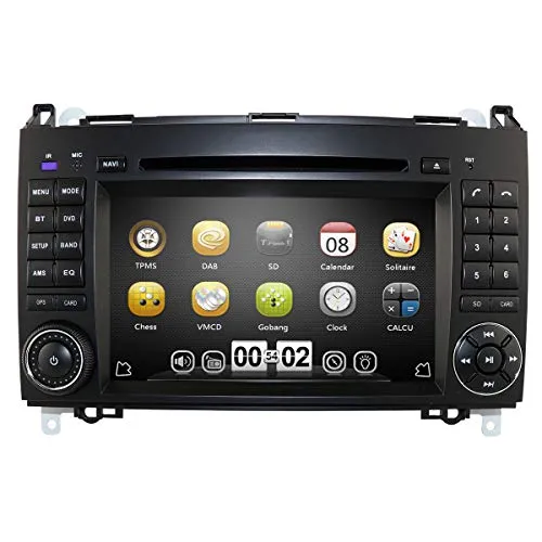 Auto GPS DVD USB SD Bluetooth 17,8 cm autoradio 2 DIN navigatore Mercedes Sprinter/Vito W639/Viano/B200/B150 B170/a180/A150/B-Klasse W245/A-Klasse W169/VW Crafter/VW LT3