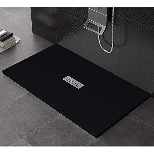 Piatto Doccia 70x110 cm in Pietra Maier Eden Nero