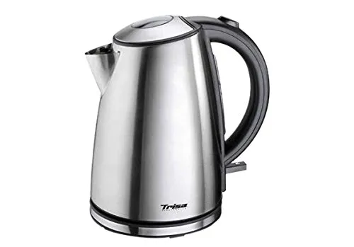 Trisa Quick Boil Bollitore rapido, 2200 W, 7 Cups, Acciaio Inossidabile, Argento