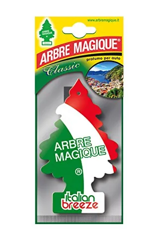 Tavola 102242 Deodorante Auto Arbre Magique Italian Breeze, Bianco/Rosso/Verde
