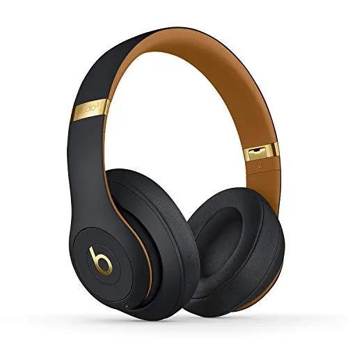 Beats Studio3 Wireless Cuffie con cancellazione del rumore – Chip per cuffie Apple W1, Bluetooth di Classe 1, cancellazione attiva del rumore, 22 ore di ascolto – Nero (Mezzanotte)