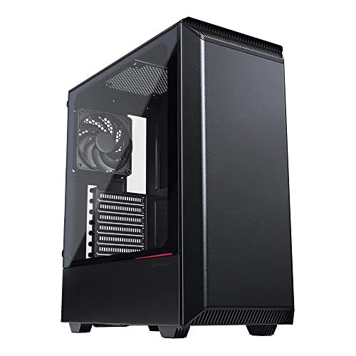 Phanteks Eclipse P300 Tempered Glass Midi-Tower Nero vane portacomputer