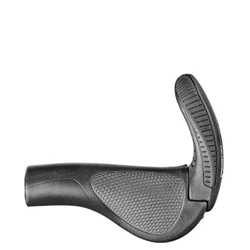 Ergon Ergo Manopole Bici, Nero (Grau/Schwarz), S