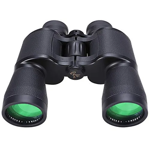 Binocolo 20x50 per Adulti Binocolo Professionale/Impermeabile HD Compatto con Visione Notturna in Condizioni di Scarsa Illuminazione per Birdwatching Viaggi Caccia Concerti Sport