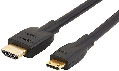 Amazon Basics - Cavo mini HDMI ad alta velocità con RedMere, 4.6 m