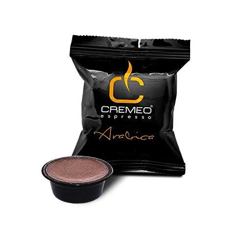 Caffè Cremeo - Capsule Espresso Compatibili Lavazza A Modo Mio - Confezione Da 100 Pezzi - Miscela Arabica