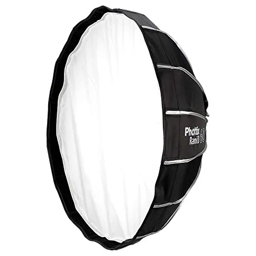 Phottix Rani II PH82765 - Beauty Dish pieghevole, 60 cm