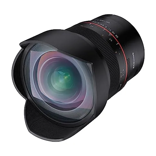 Samyang MF 14mm F2.8 Z Nikon Z - obiettivo ultra grandangolare manuale, lunghezza focale fissa 14 mm per fotocamere Nikon serie Z e Nikon F, formato completo, APS-C