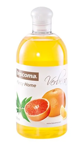 Tescoma 906574 Fancy Home Ricarica per Diffusore di Essenza Verbena, Vetro, Giallo, 500 ml, 1 Pezzo