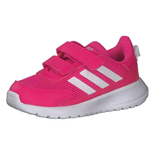 Adidas TENSAUR Run I, Scarpe da Ginnastica, Shock Pink/Ftwr White/Shock Red, 25 EU