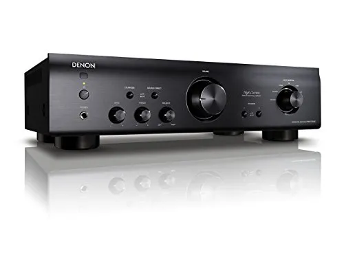 Denon D2072 Amplificatore Integrato Stereo PMA-720AE, 6 ingressi audio, Nero