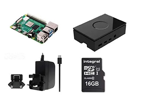 Raspberry Pi 4 Basic Black Kit (4GB)