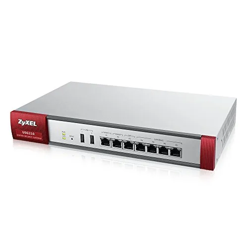 ZyXEL USG210 firewall (hardware) 6000 Mbit/s