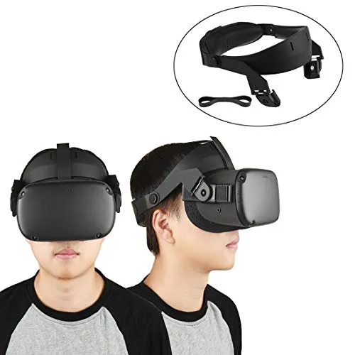 Eyglo Head Pad per Cuffia Oculus Quest Fascia per la Testa Ridurre la Pressione della Testa Tocco Comodo Accessori VR Oculus Quest