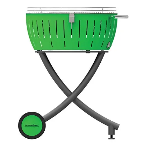 LotusGrill XXL barbecue a carbonella, Verde Lime, 78 x 78 x 48 cm