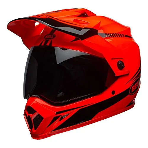 Bell Helmets BH 7092705, Bell MX-9 Adventure MIPS Arancione Uomo, Torcia Arancia/Nero XS