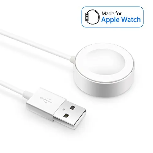 Apple Watch caricabatterie, cavo di ricarica per Apple Watch/iWatch, magnetico wireless caricatore USB di ricarica per Apple Watch Series 1/2/3/Nike +/Edition