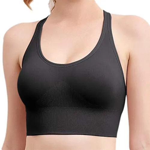 WT-DDJJK Intimo Sportivo, Reggiseno Sportivo da Allenamento con Schiena Scoperta da Donna Reggiseno Sportivo Imbottito Senza Fili per Yoga