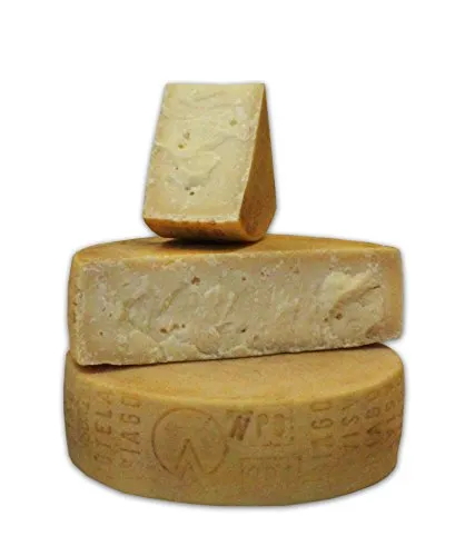 Lattebusche Latteria -Formaggio Asiago stagionato DOP Stravecchio - Forma intera 8,6 kg ca.- Negozio Ufficiale