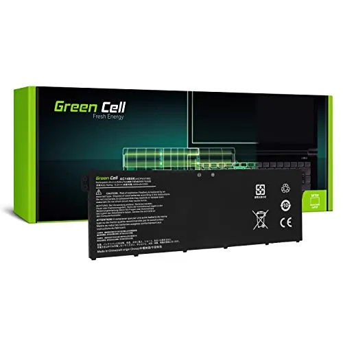 Green Cell® AC14B3K AC14B8K Batteria per Portatile Acer Spin 1 SP113-31 3 SP315-51 5 SP513-51 SP515-51GN SP515-51N Aspire V13 V3-371 V3-372 V3-372T V11 V3-111P ES15 ES1-572 (2200mAh 15.2V)